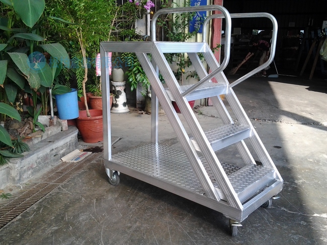 鋁製撿料台車